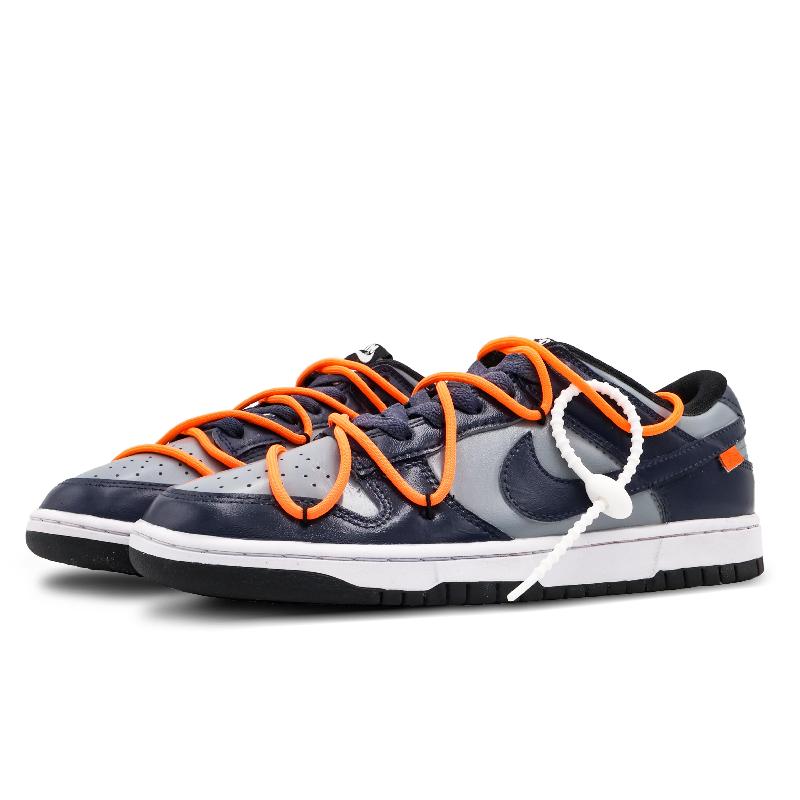 [Custom Headed North All The Way]  Dunk Skateboarding Shoes Unisex Low-top Blue