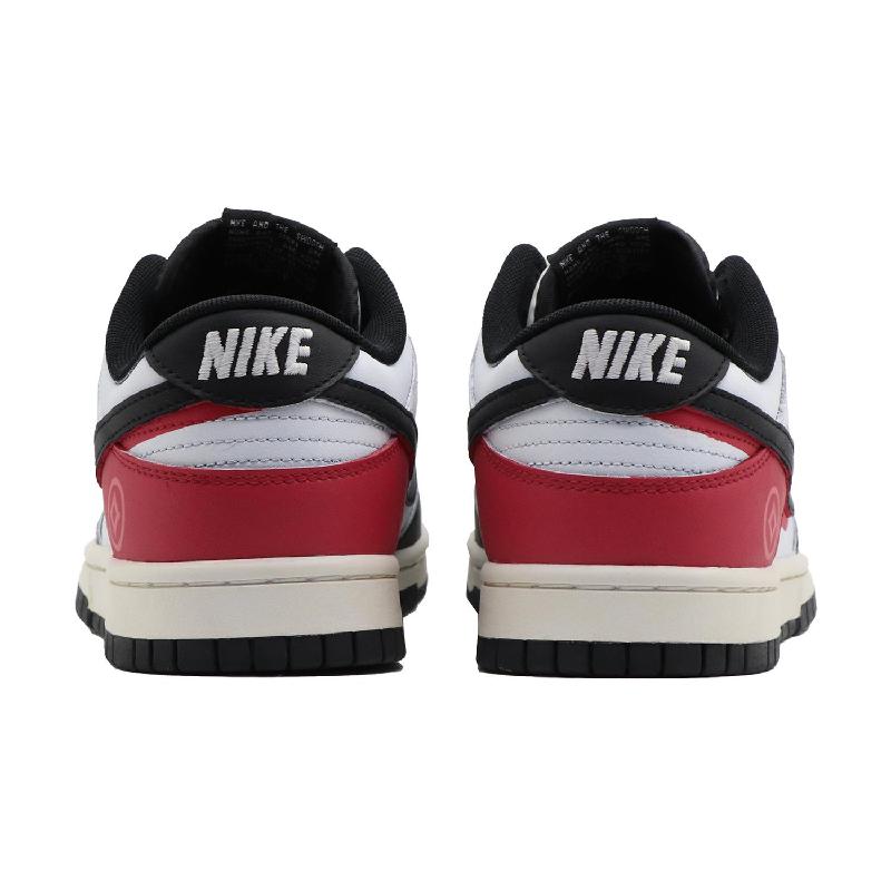 [Custom A woman is extremely wealthy]  Dunk Skateboarding Shoes Women's Low-top Red