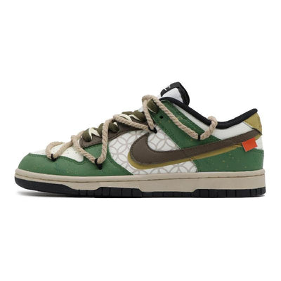 [Custom Women's apricot tea]  Dunk Skateboarding Shoes Women's