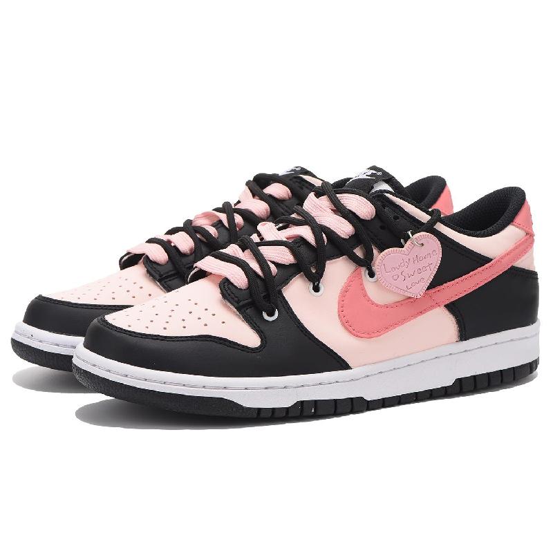 [Custom Women's Pink Berry 10]  Dunk Skateboarding Shoes Women's