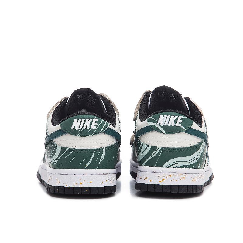 [Custom Feminine and quiet]  Dunk Skateboarding Shoes Women's Low-top Green