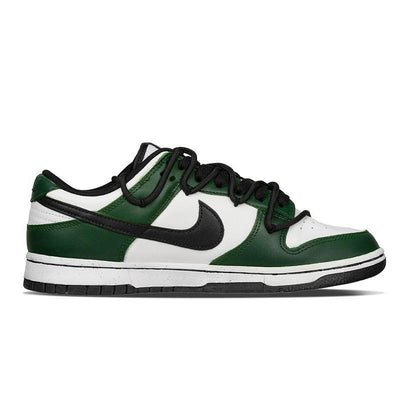 [Custom Green Leaf Children's Payment]  Dunk Skateboarding Shoes Women's Low-top White/green