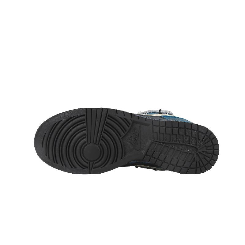 [Custom Blue Iceberg]  Dunk Skateboarding Shoes Unisex Low-top Black/Blue