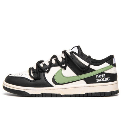 [Custom in a jungle forest setting]  Dunk Skateboarding Shoes Unisex