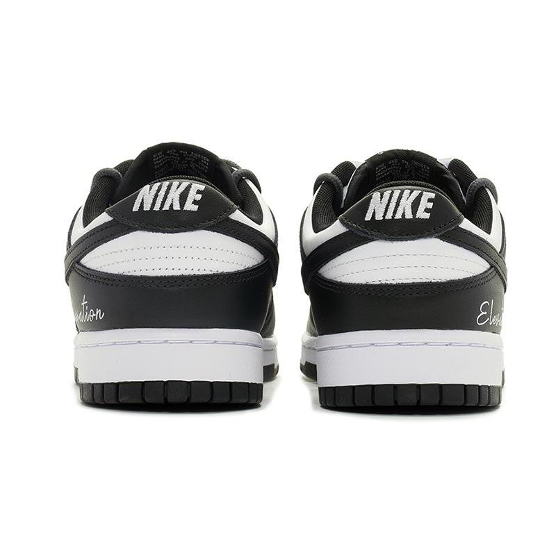 [Custom Deconstruction of black and white in a female panda oil painting]  Dunk Skateboarding Shoes Women's