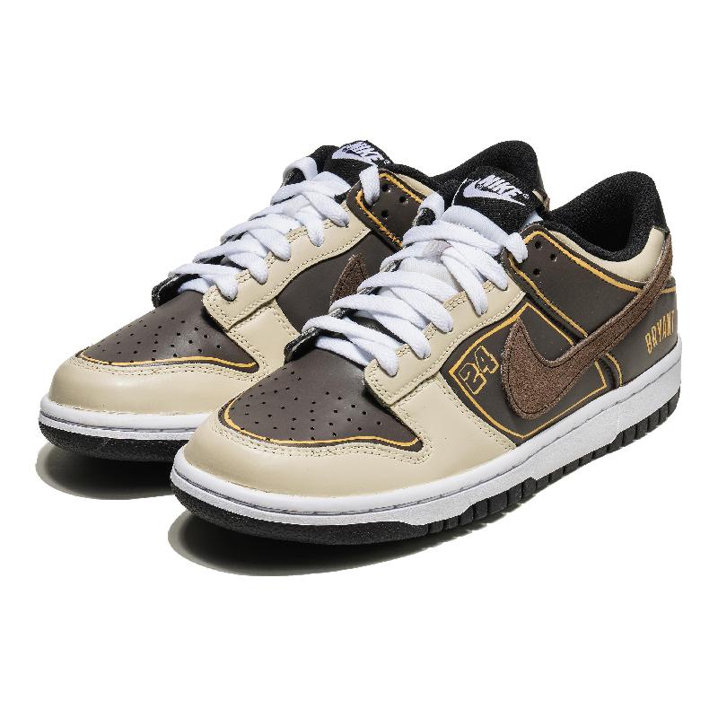 [Custom Simple shoes are popular.]  Dunk Skateboarding Shoes Women's Low-top Brown