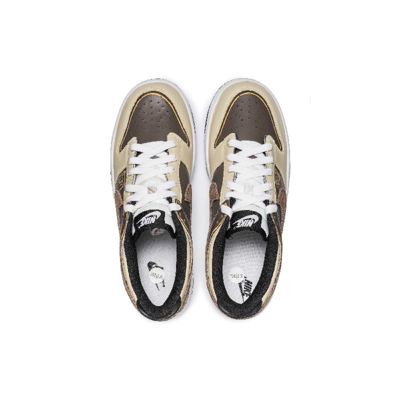 [Custom Simple shoes are popular.]  Dunk Skateboarding Shoes Women's Low-top Brown