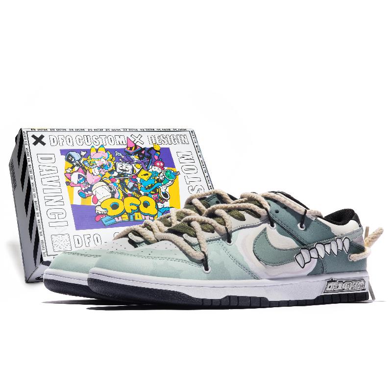 [Custom Female Tea Language S-BOX]  Dunk Skateboarding Shoes Women's