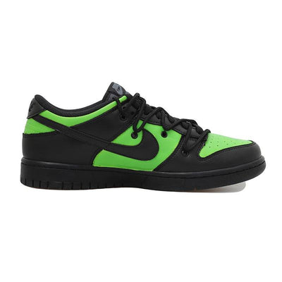 [Custom Functional Rabbit Girl S-BOX]  Dunk Skateboarding Shoes Women's Low-top Black/Green
