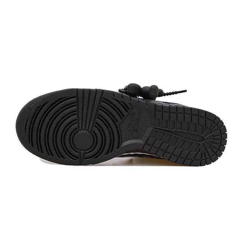 [Custom Balloon Doggy S-BOX]  Dunk Skateboarding Shoes Women's Low-top Black