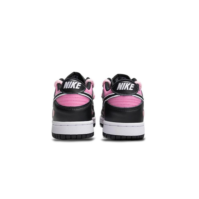 [Custom A big boy in cherry red, black and pink]  Dunk Skateboarding Shoes Women's