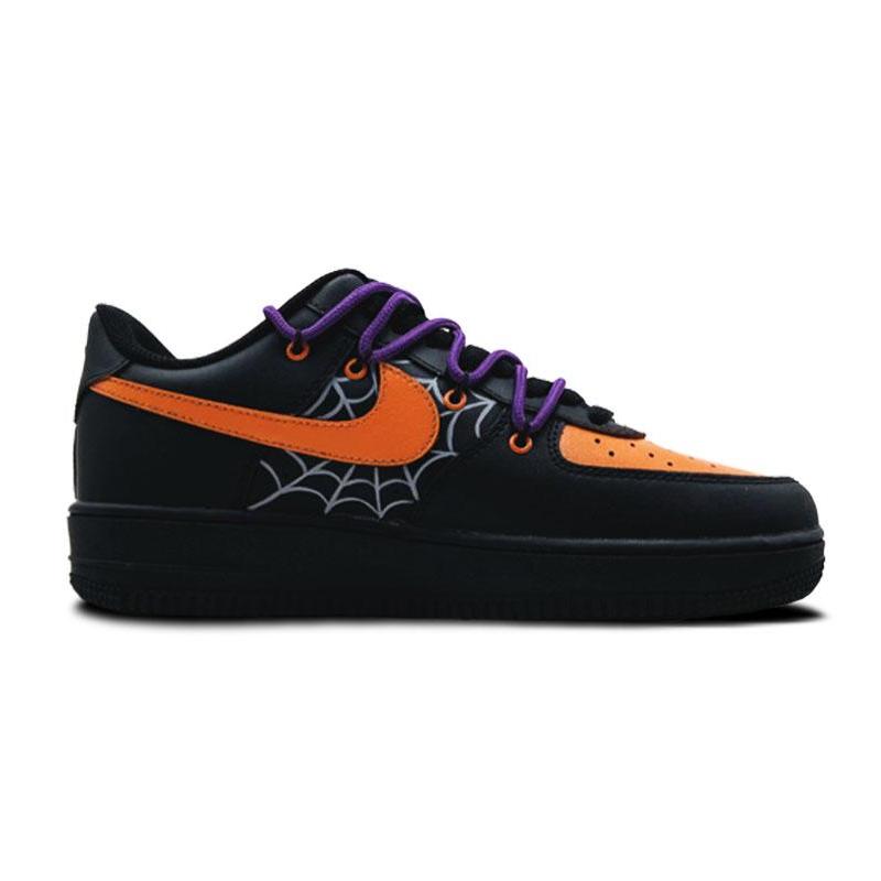 [Custom Ghost Face Pumpkin]  Air Force 1 Low Skateboarding Shoes Men