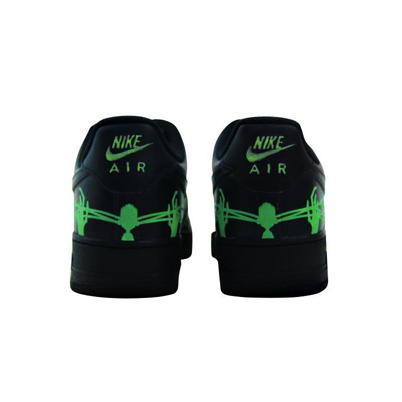 [Custom Three men's and women's hand-painted glow-in-the-dark designs]  Air Force 1 Skateboarding Shoes Unisex