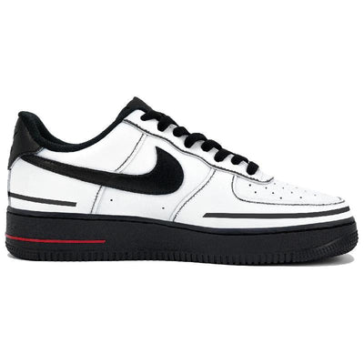 [Custom Drift]  Air Force 1 Skateboarding Shoes Unisex Low-top Black/white