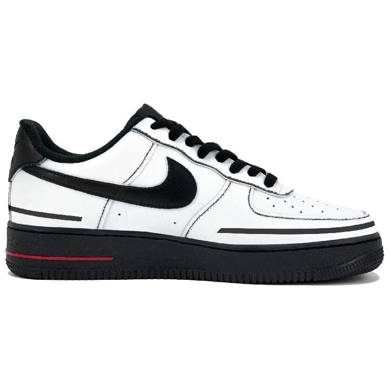 [Custom Drift]  Air Force 1 Skateboarding Shoes Unisex Low-top Black/white
