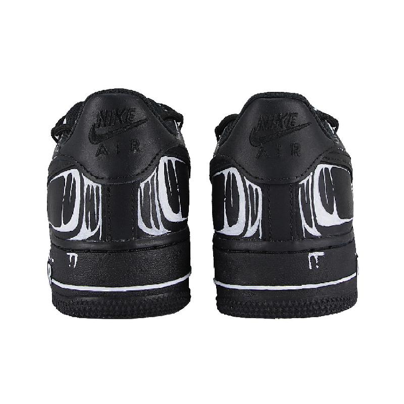 [Custom Decadent Feast Man]  Air Force 1 Skateboard Shoes Unisex Low-Top White