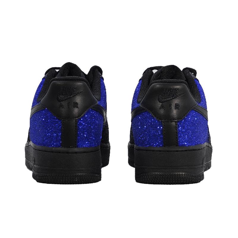[Custom A man with a blue and black gradient full of stars]  Air Force 1 Skateboarding Shoes Men