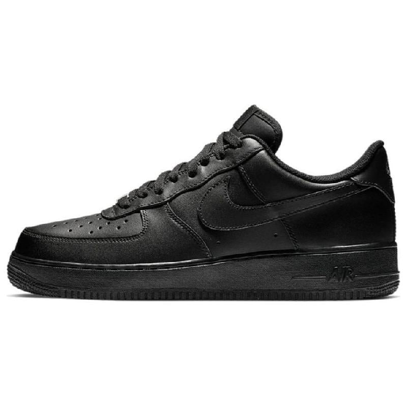 [Custom Black and White Goths]  Air Force 1 Skateboarding Shoes Unisex