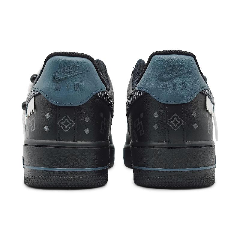 [Custom Men's Silk Road style]  Air Force 1 Skateboarding Shoes Men