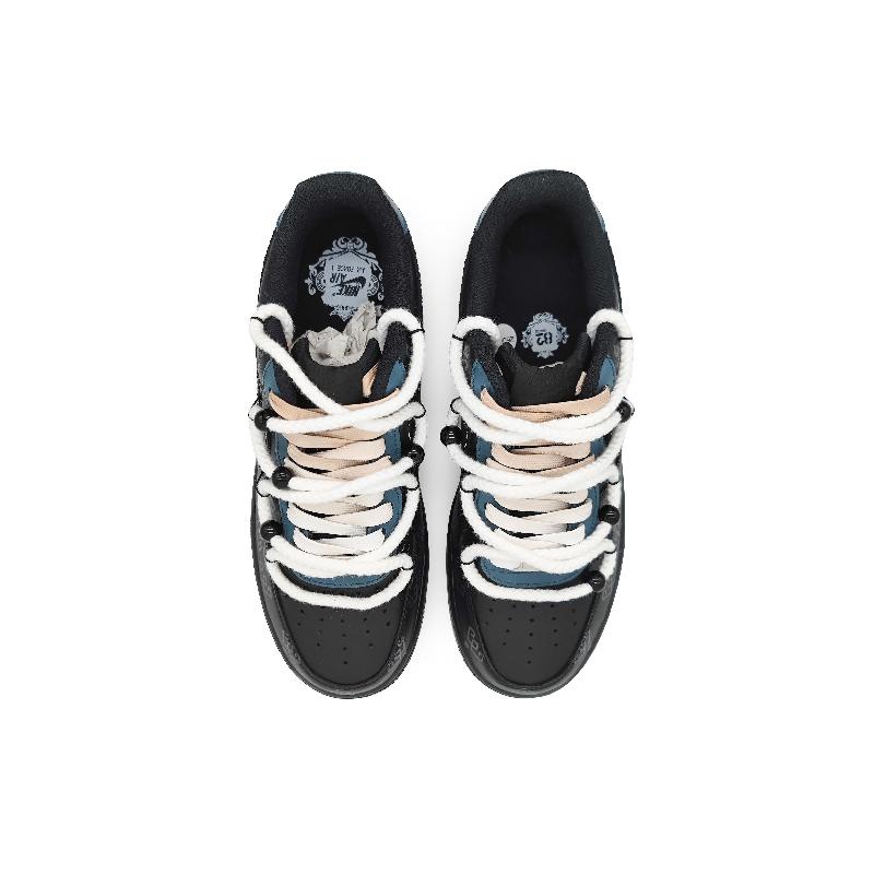 [Custom Men's deconstruction of the Silk Road]  Air Force 1 Skateboarding Shoes Men