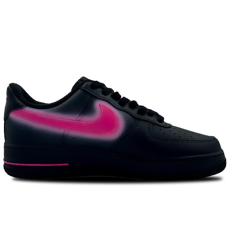 [Custom The Eiffel Tower]  Air Force 1 Skateboarding Shoes Unisex Low-top Pink