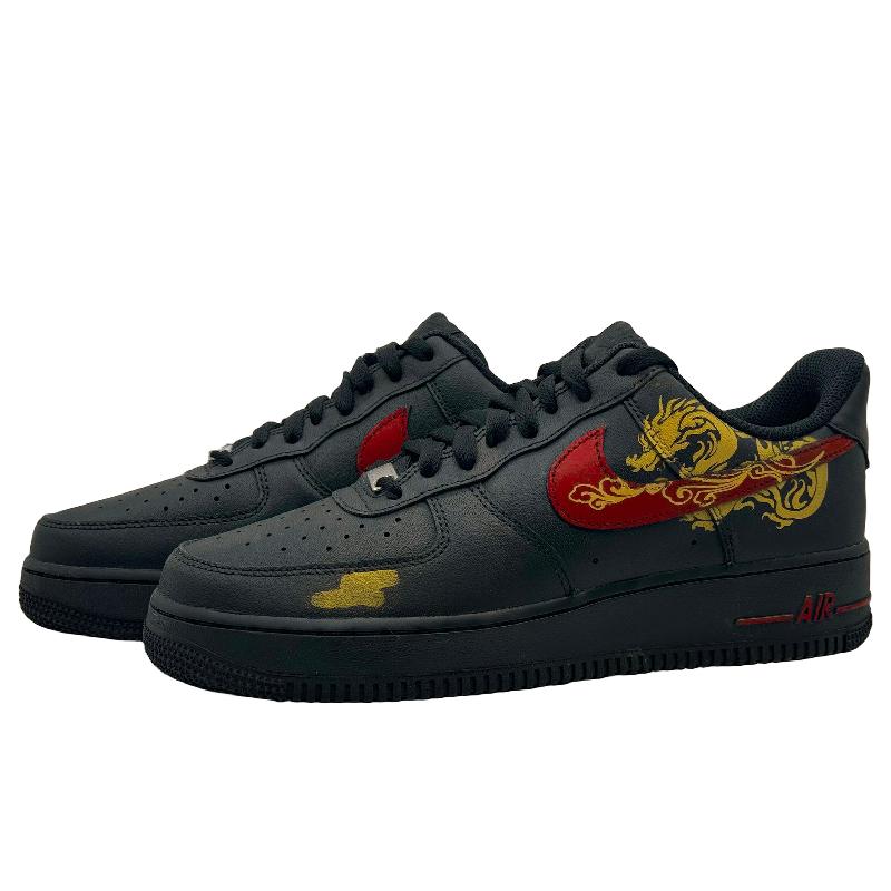 [Custom The auspicious dragon greets spring]  Air Force 1 Skateboarding Shoes Unisex
