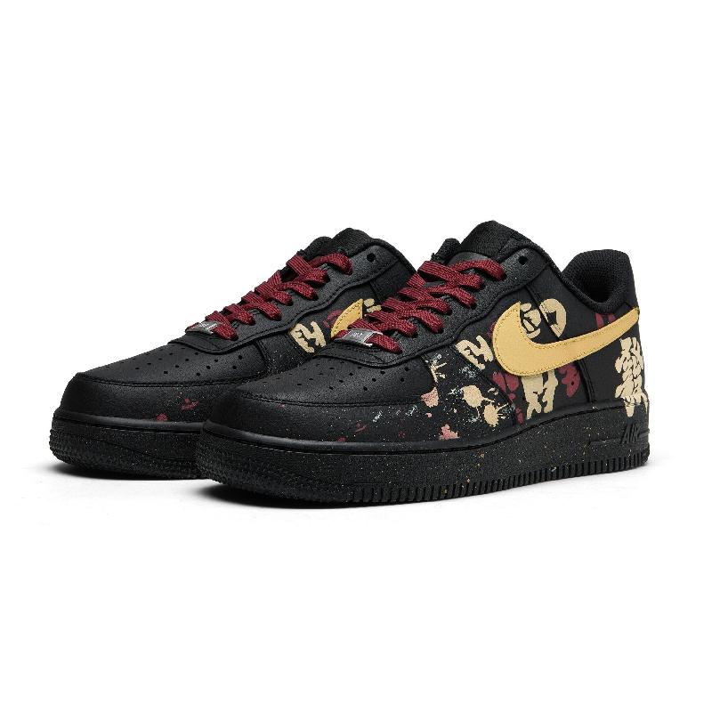 [Custom Men, get rich quickly]  Air Force 1 Skateboarding Shoes Men
