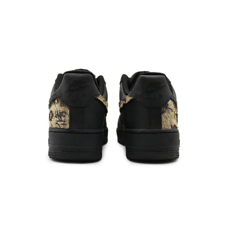 [Custom Black myth]  Air Force 1 Skateboard Shoes Unisex Low-Top Gold