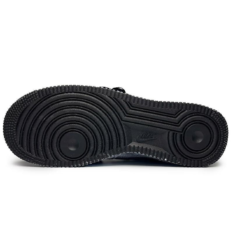 [Custom The male and female versions of the Magpie Bridge and the starry River]  Air Force 1 Skateboarding Shoes Unisex Low-top Black/white/gray