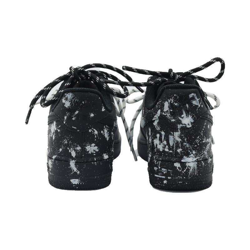 [Custom Ink Splashing Diary]  Air Force 1 Skateboard Shoes Unisex Low-Top White