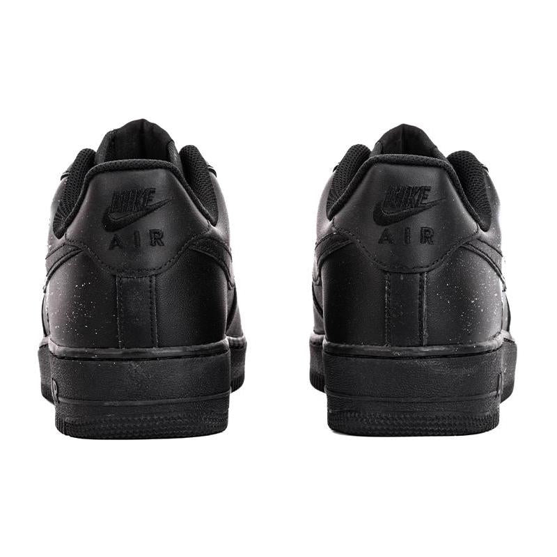 [Custom Cosmic Moon]  Air Force 1 Skateboarding Shoes Men Low-top Black/white