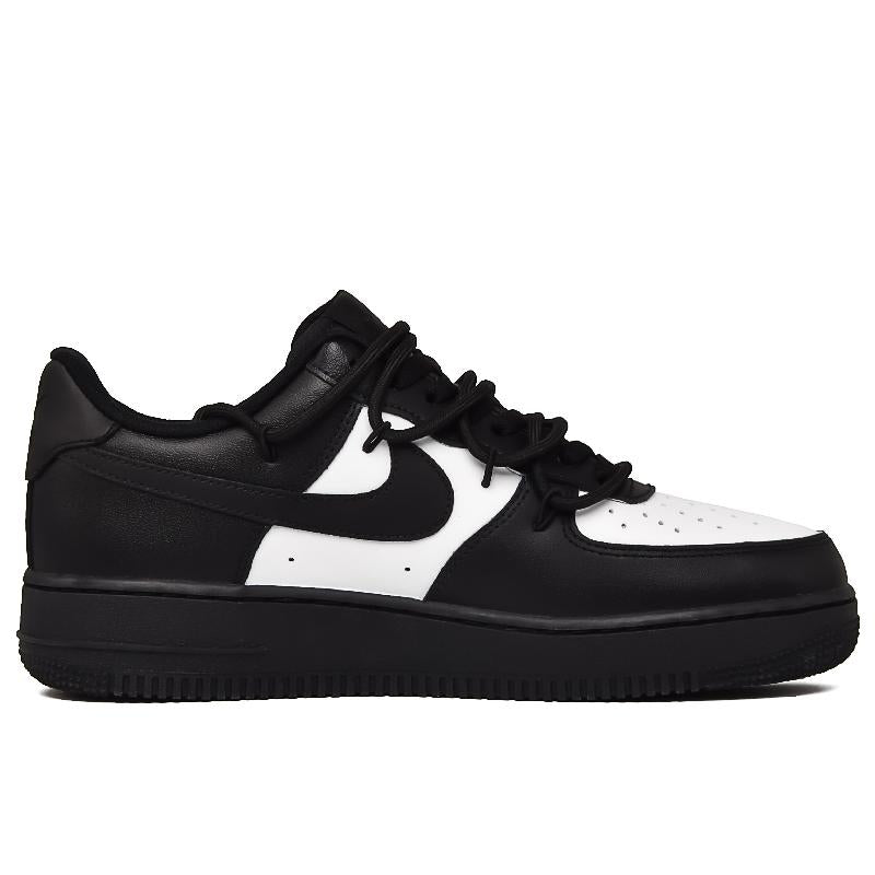 [Custom Confession Letter]  Air Force 1 Skateboard Shoes Unisex Low-Top Black/White