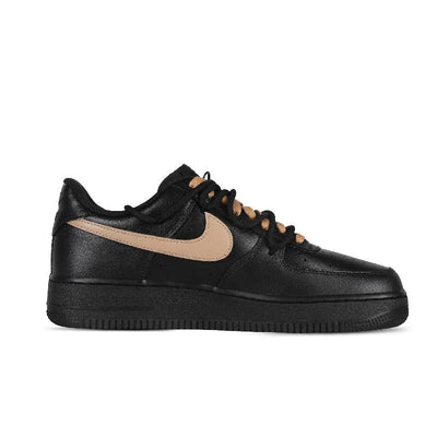 [Custom MAX for men and women]  Air Force 1 Skateboarding Shoes Unisex Low-top Black/Brown/White