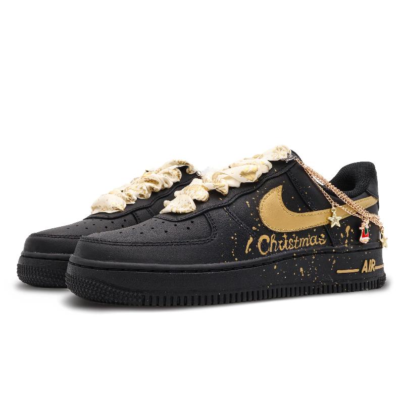 [Custom Male black knight] Male  Air Force 1 Low Skate shoes