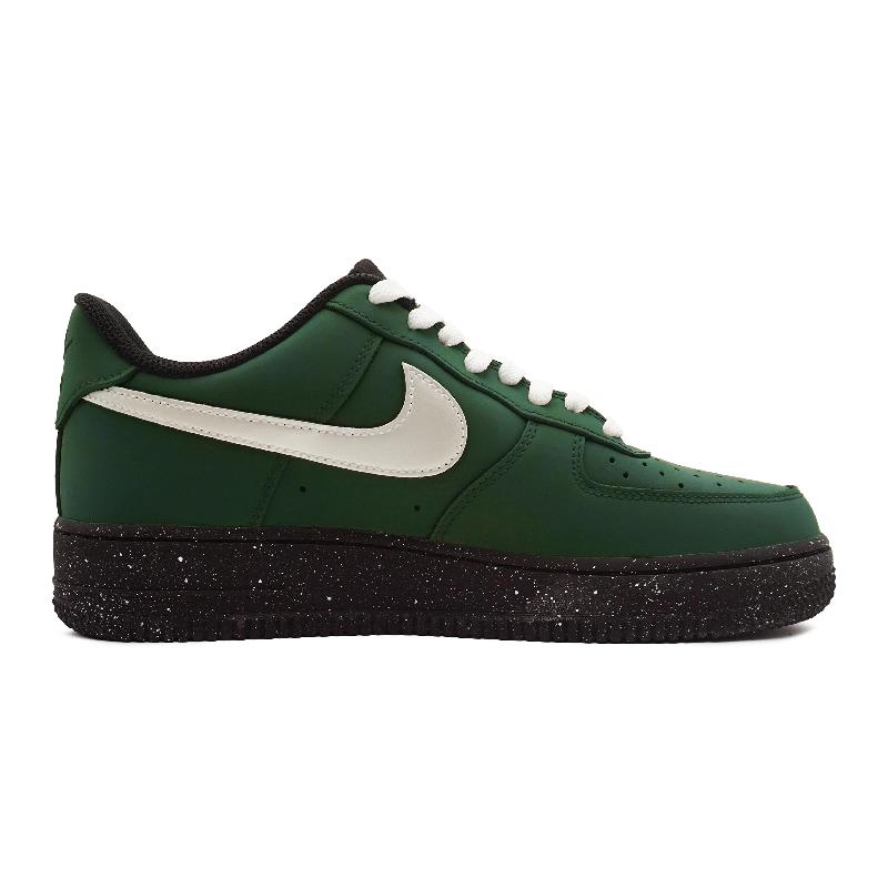 [Custom Men and women in Weina Forest]  Air Force 1 Skateboard Shoes Unisex Low-Top Black/Green/White