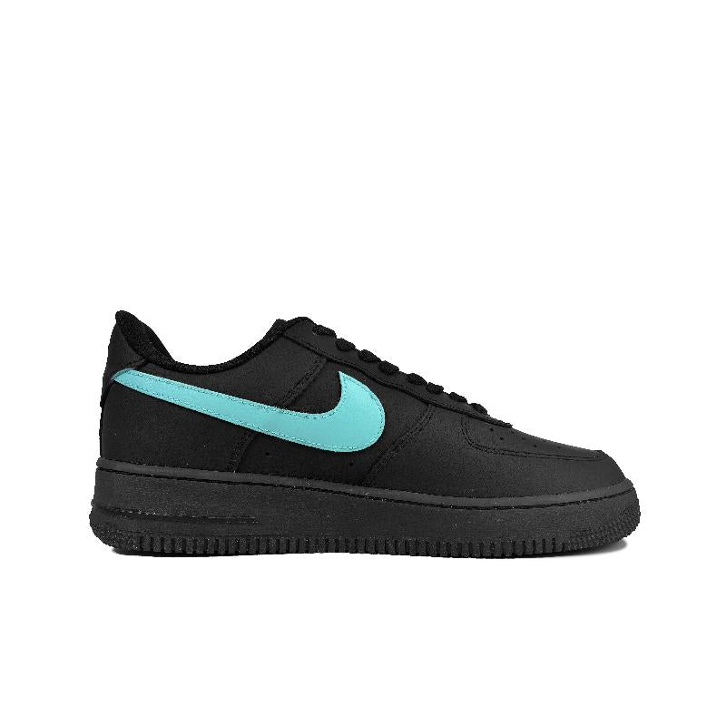[Custom Tiffany's Starry sky]  Air Force 1 Skateboard Shoes Unisex Low-Top Black/Green/Blue/White