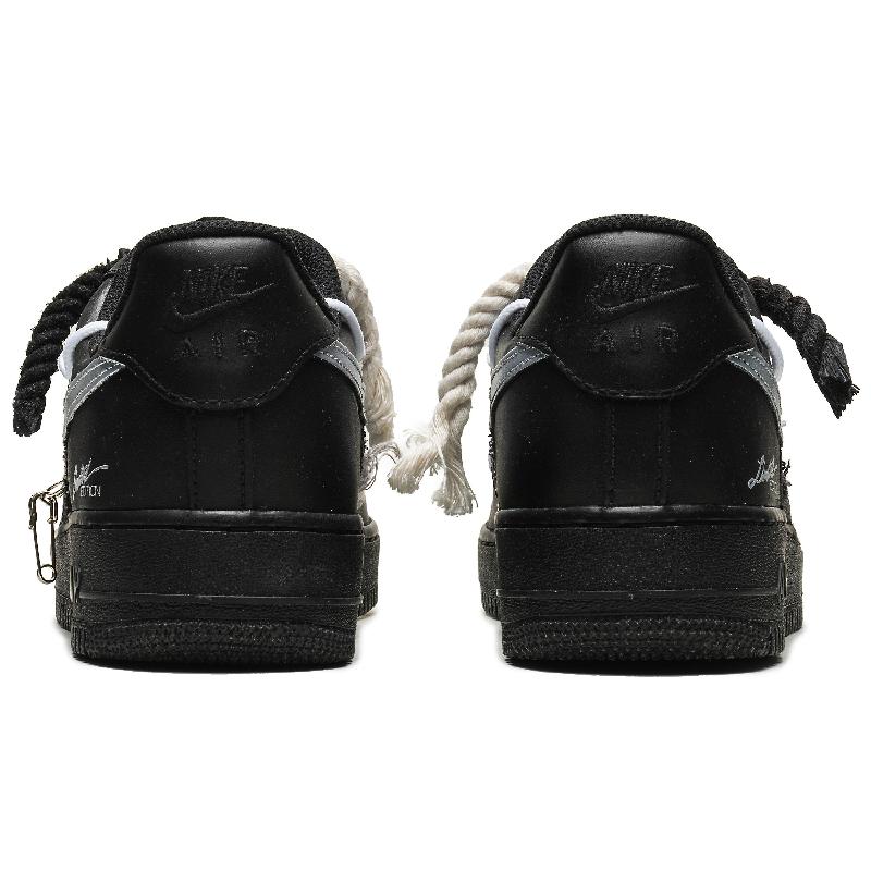 [Custom Those who bind dreams act]  Air Force 1 Skateboarding Shoes Men Low-top Black