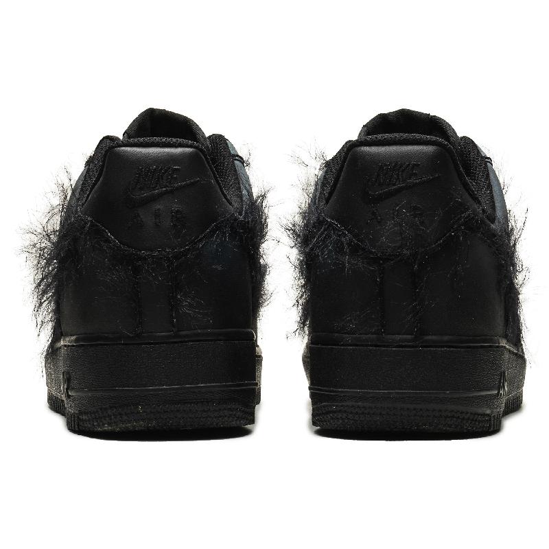 [Custom Wild charm and secluded traces]  Air Force 1 Skateboarding Shoes Men Low-top Black