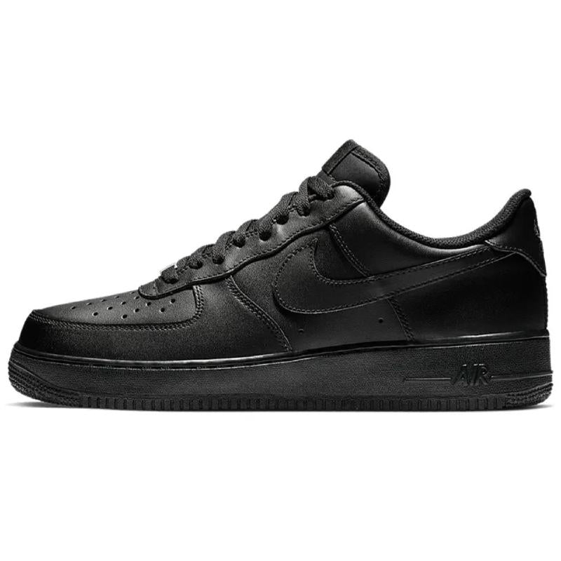 [Custom Wild charm and secluded traces]  Air Force 1 Skateboarding Shoes Men Low-top Black