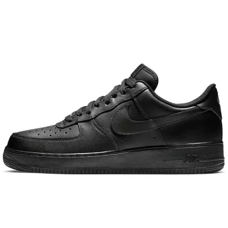 [Custom The Mechanical Age]  Air Force 1 Skateboard Shoes Unisex Low-Top Black/Red/Gray