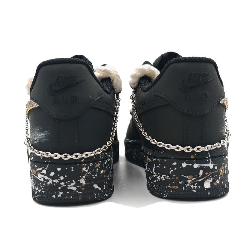 [Custom Speed Scale]  Air Force 1 Skateboard Shoes Unisex Low-Top White