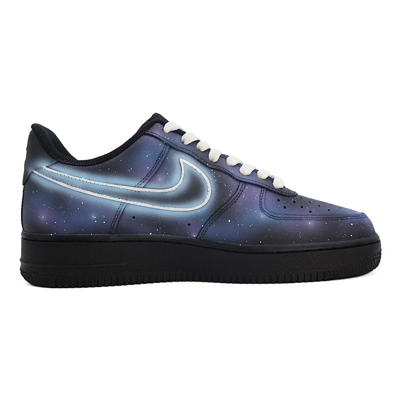 [Custom White Hook Starry Sky A067]  Air Force 1 Skateboarding Shoes Unisex