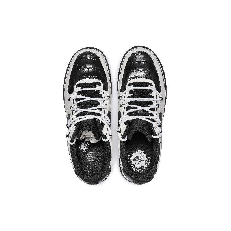 [Custom Late at night on the Grey Ridge]  Air Force 1 Skateboarding Shoes Unisex Low-top Black/white