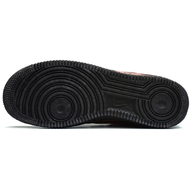 [Custom Male summer party black fan]  Air Force 1 Skateboarding Shoes Men Low-top Black/Pink