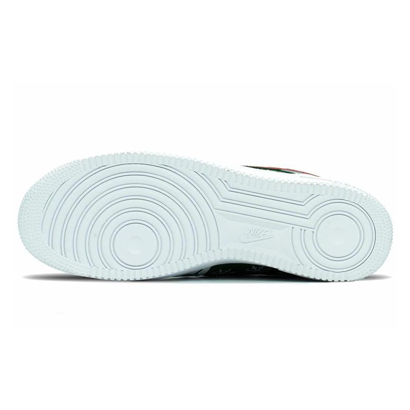 [Custom Christmas snowflake branches]  Air Force 1 Skateboarding Shoes Unisex