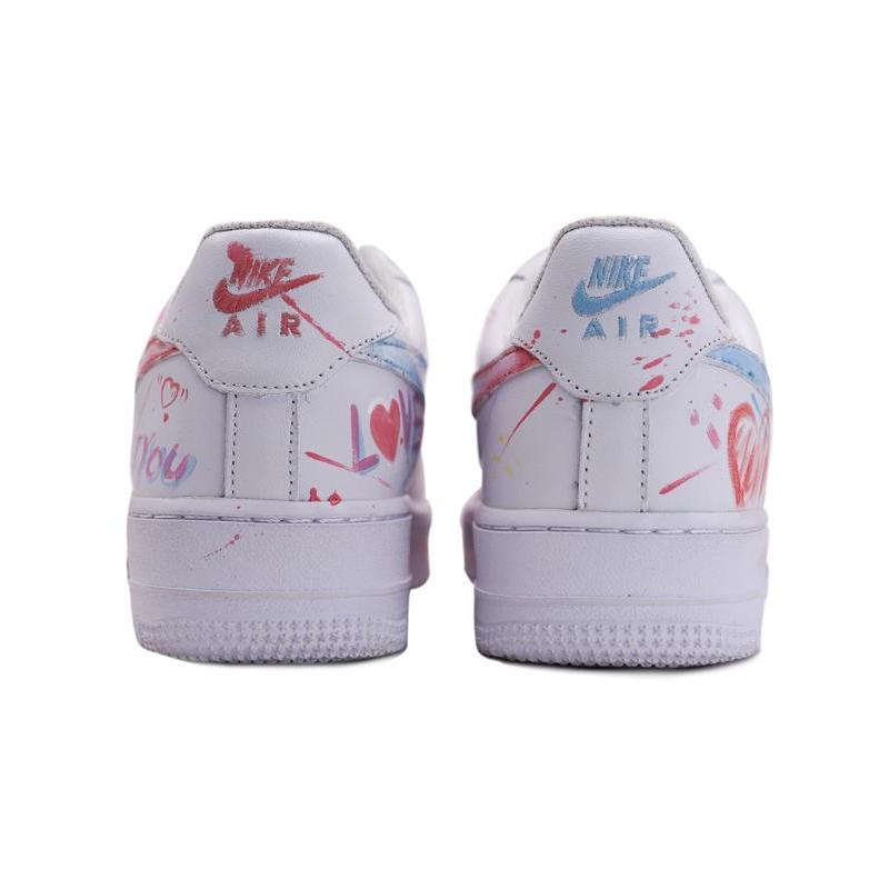 [Custom S man's confession doodle]  Air Force 1 Skateboarding Shoes Men