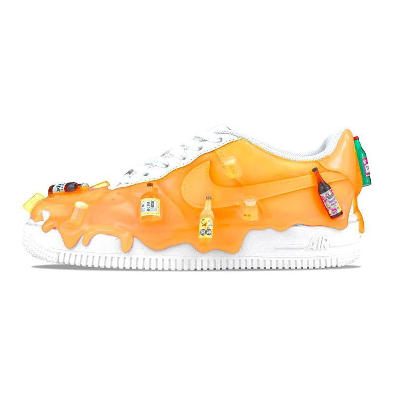 [Custom Beer Heatwave]  Air Force 1 Skateboarding Shoes Unisex