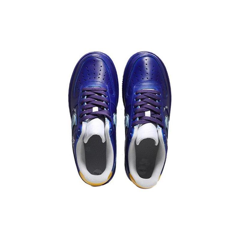 [Custom JOJO is blue and yellow]  Air Force 1 Skateboarding Shoes Men