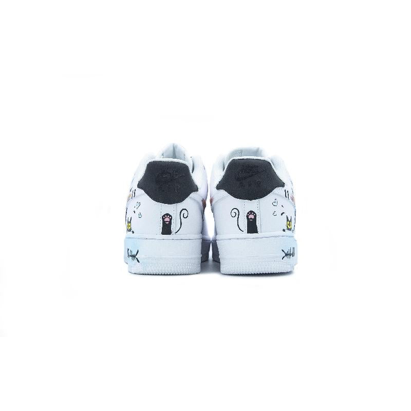 [Custom The male cat's heart is stirring]  Air Force 1 Skateboarding Shoes Men