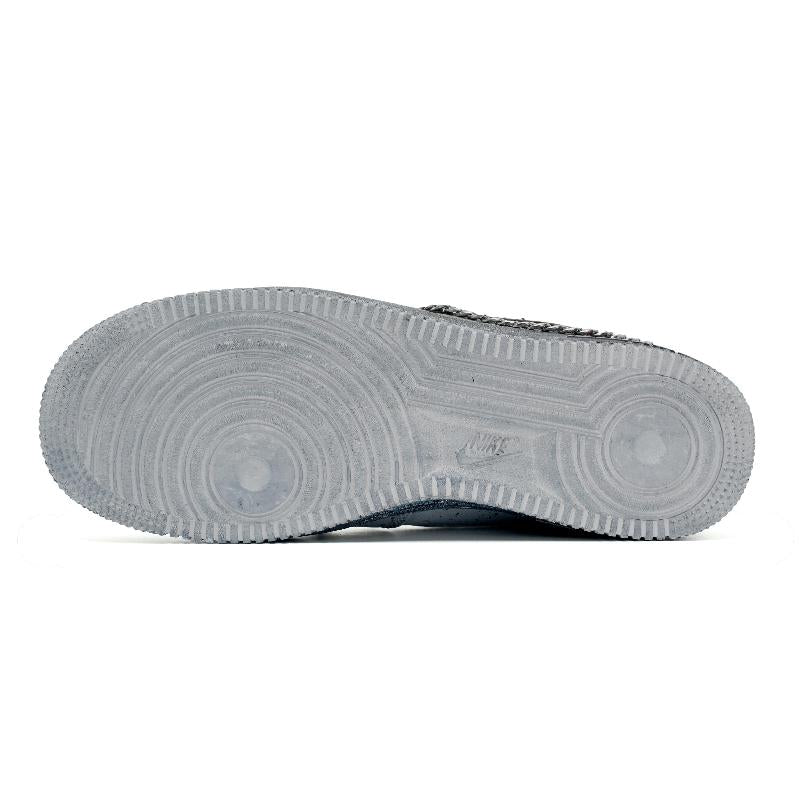 [Custom American graffiti men's style in gray and black]  Air Force 1 Skateboarding Shoes Men